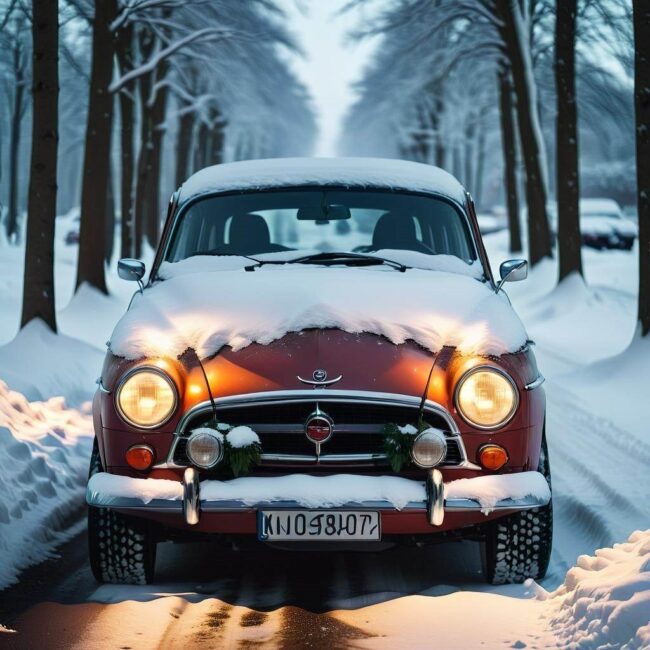 Czy nieodśnieżony samochód to naruszenie prawa