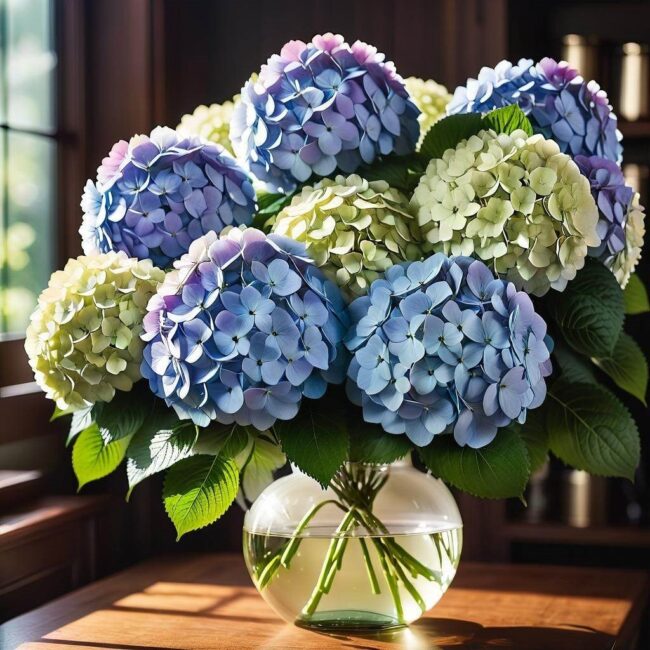 Dekoracyjne zastosowanie hortensji w domu