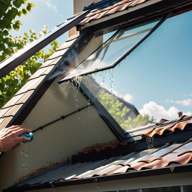 Domowe sposoby na czyste okno dachowe