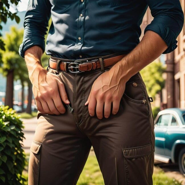 Domowe sposoby na zwężenie pasu w spodniach