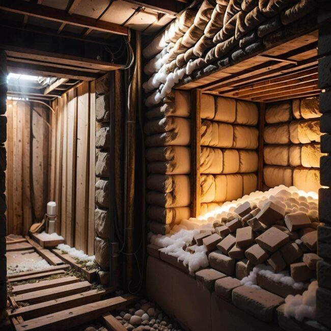 Efektywne ocieplenie podziemnych pomieszczeń