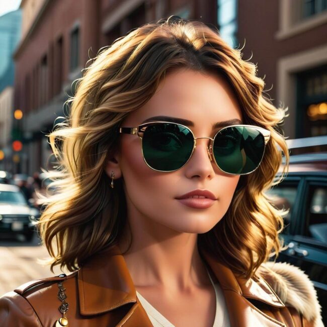 Ikony mody i ich okulary słoneczne