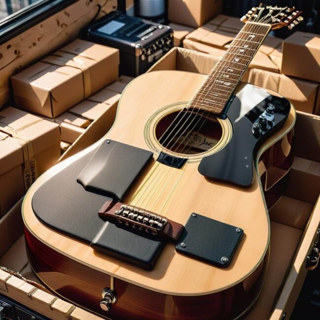 Jak zapakować gitarę akustyczną do wysyłki