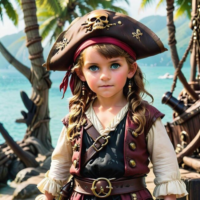 Jak zrobić sztuczną brodę dla małego pirata