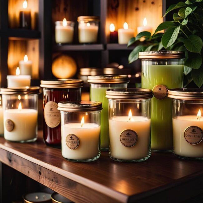 Pojemniki na świece na ślub