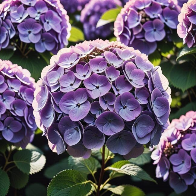 Rozmnażanie hortensji fioletowych