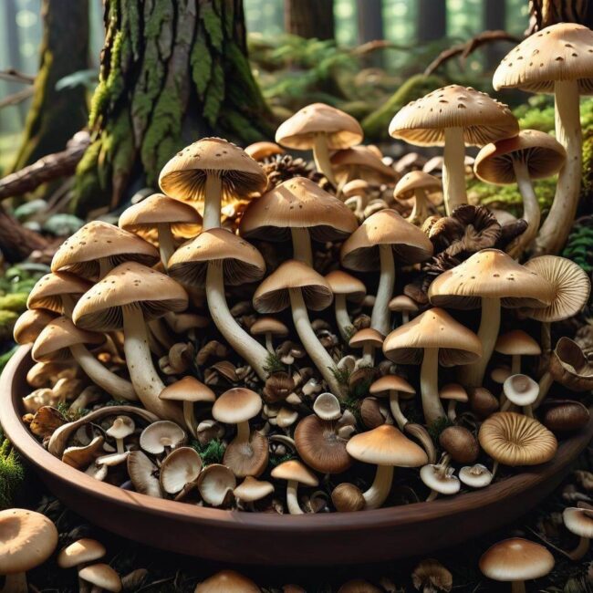 Sposób gotowania suchych grzybów