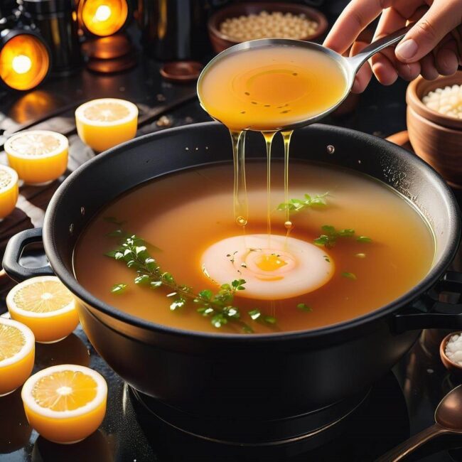 Usuwanie nadmiaru tłuszczu z zupy